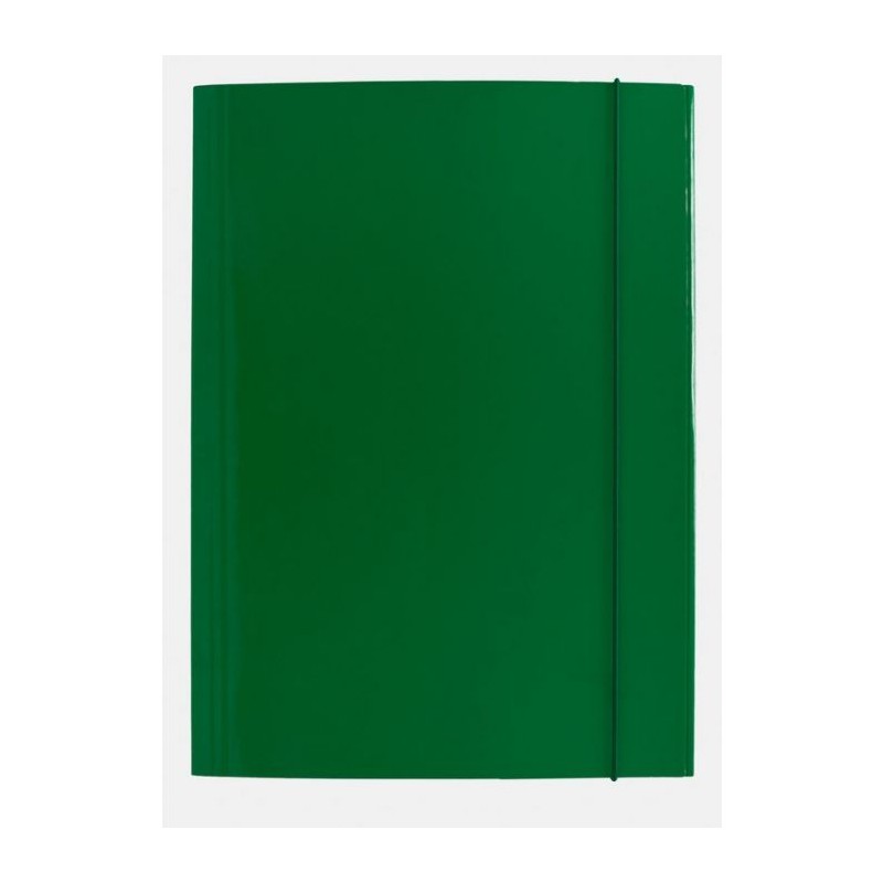 CARTELLINA CON ELASTICO - CARTONCINO LUCIDO - 33X24 CM