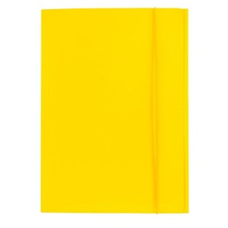 CARTELLINA CON ELASTICO - CARTONCINO LUCIDO - 33X24 CM
